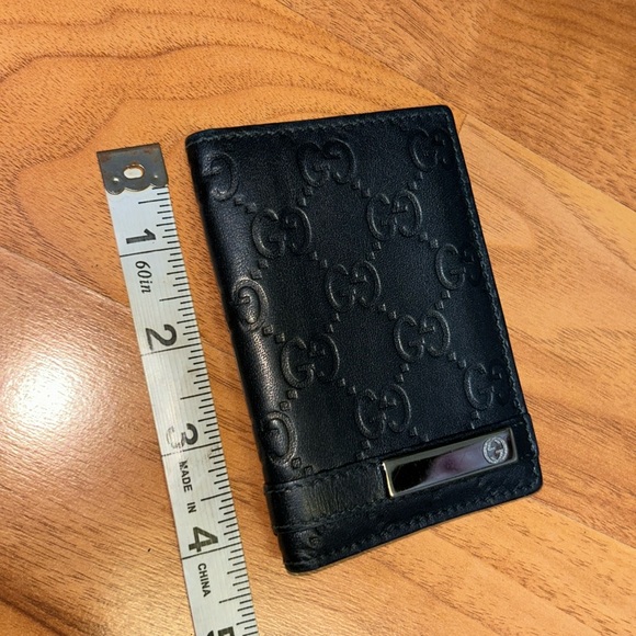 Authentic Gucci 251856 Guccissima GG BiFold Pass Case Card Case with Box - Picture 6 of 15